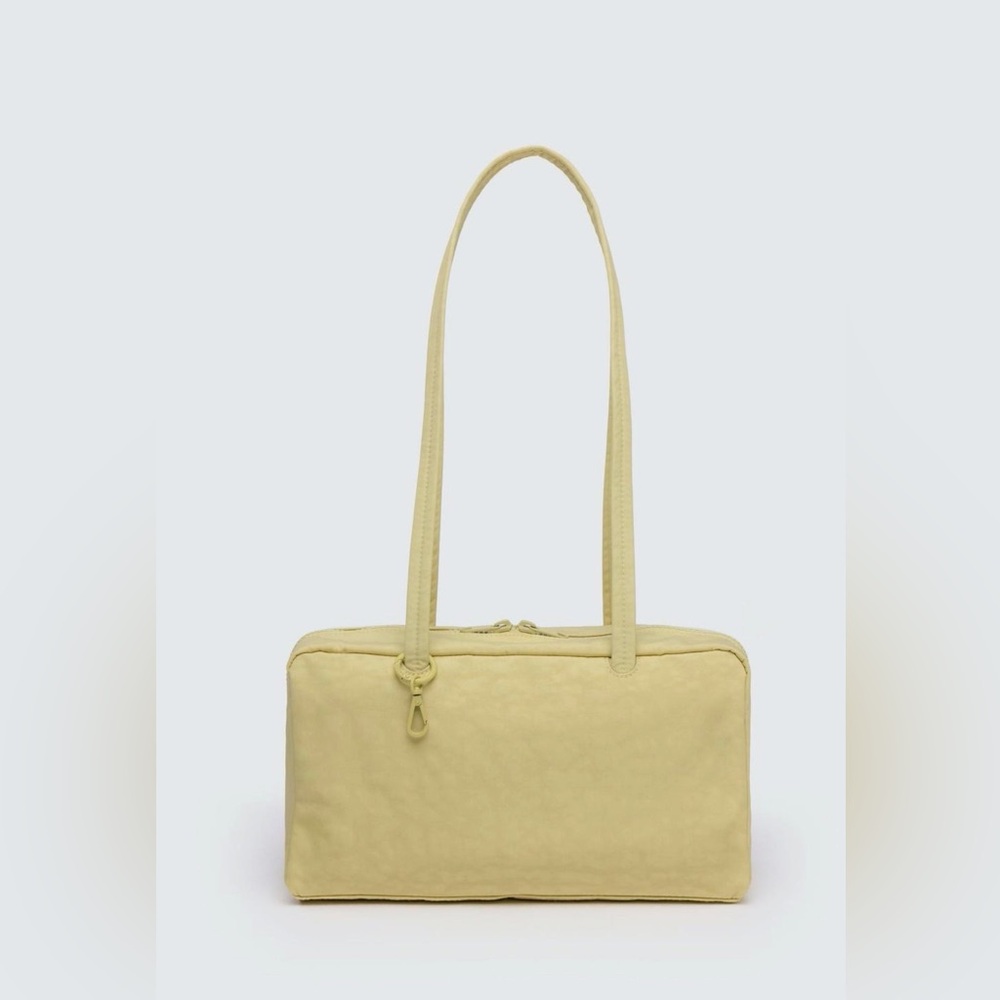 Butter Nylon Bowler Bag